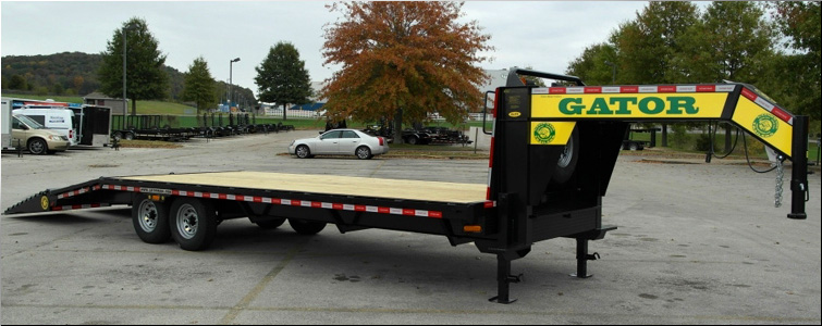 Gooseneck flat bed trailer for sale14k  Scioto County, Ohio